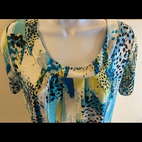 JM Collection Petite Stylish Beautiful Chic Blouse - Picture 4 of 9